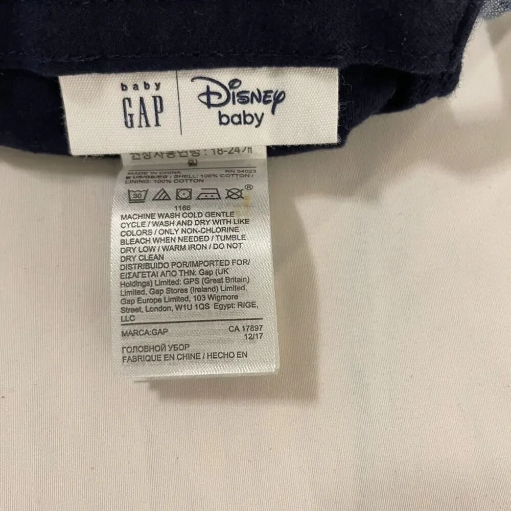 babyGap | Disney Mickey Mouse Baseball Hat 18-24 Months